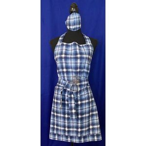 Women’s apron with mask